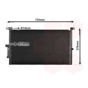 Comprar Condensador, aire acondicionado de VAN WEZEL 77005032 a bajo precio de 120,04 €