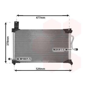 Compre Condensador de aire acondicionado de VAN WEZEL online para Matiz Hatchback (M100, M150) a precios moderados