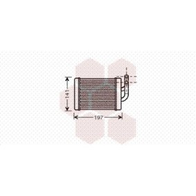 Compre Radiador da chaufage de VAN WEZEL online para H100 Pick-up a preços moderados