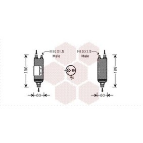 Achetez des Bouteille déshydratante de chez VAN WEZEL en ligne pour Magentis (GD, MS) à prix modérés