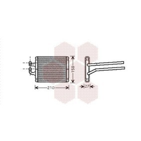 Wärmetauscher, Innenraumheizung 83006095 von VAN WEZEL günstig für 82,82 € online kaufen