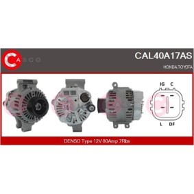 Lichtmaschine CAL32176GS von CASCO günstig für 320,90 € online kaufen