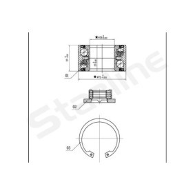 Bremsbeläge BD S295 von STARLINE günstig für 12,02 € online kaufen