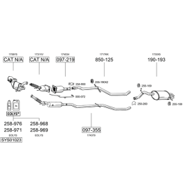 Vorschalldämpfer 154-767 von BOSAL günstig für 111,74 € online kaufen
