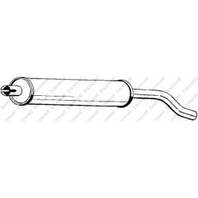 Comprar Silenciador trasero de BOSAL 190-773 a bajo precio de 72,15 €