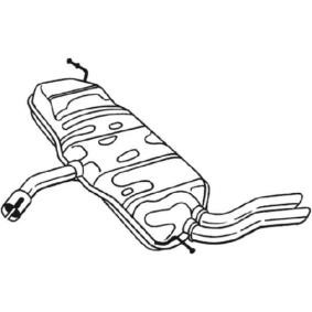 Comprar Silenciador trasero de BOSAL 227-233 a bajo precio de 168,67 €