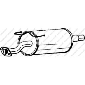 Achetez des Silencieux intermédiaire de chez BOSAL en ligne pour LITEACE Camionnette (CM3_V, KM3_V) à prix modérés