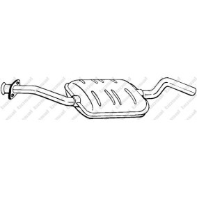 Compre Panela de escape central da BOSAL 278-095 a um preço baixo por 100,78 €