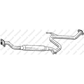 Compre Silenciador central de BOSAL online para CELICA Coupé (AT18_, ST18_) a preços moderados