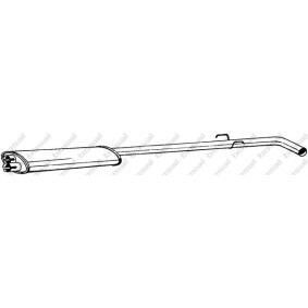 Comprar Silenciador intermedio de BOSAL 284-425 a bajo precio de 45,05 €