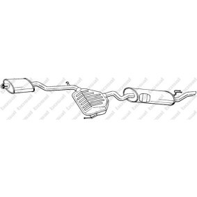 Endschalldämpfer 294-137 von BOSAL günstig für 220,72 € online kaufen
