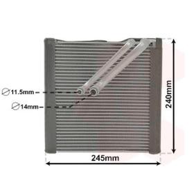 Acquista Evaporatore climatizzatore da VAN WEZEL 5801V704 a buon mercato per soli 82,08 €