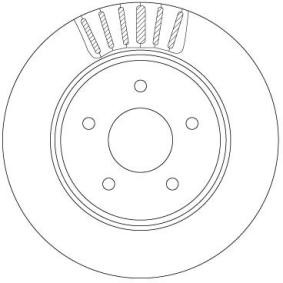 Bremsscheibe DF6789 von TRW günstig für 49,63 € online kaufen