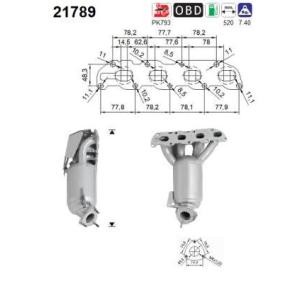 Katalysator 21789 von AS günstig für 378,30 € online kaufen