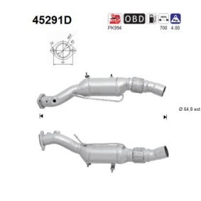 Katalysator 45291D von AS günstig für 350,35 € online kaufen