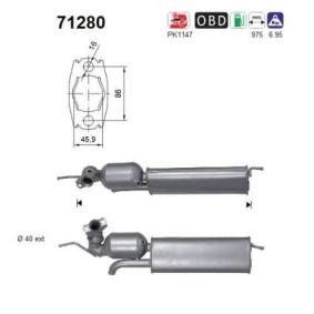 Compre Catalisador da AS 71280 a um preço baixo por 346,25 €