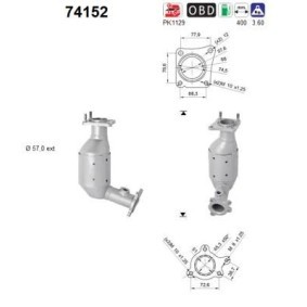 Acquista Catalizzatore da AS 74152 a buon mercato per soli 310,91 €