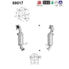 Katalysator 88017 von AS günstig für 361,38 € online kaufen