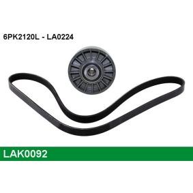 Comprar Juego de correas trapeciales poli V de LUCAS LAK0092 a bajo precio de 46,00 €
