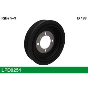 Compre Polia, cambota da LUCAS LPD0251 a um preço baixo por 133,84 €