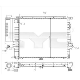 Kühler, Motorkühlung 703-0010-R von TYC günstig für 95,87 € online kaufen
