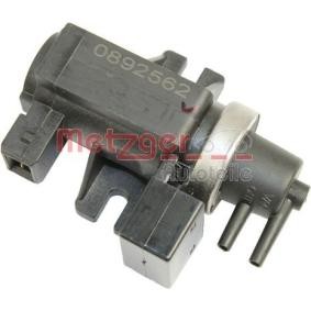Achetez des Transmetteur de pression, contrôle des gaz d'échappement METZGER 0892562 à prix pour 48,10 €