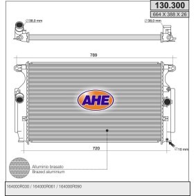 Kühler, Motorkühlung 130.300 von AHE günstig für 193,14 € online kaufen