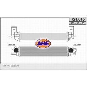 Ladeluftkühler 721.045 von AHE günstig für 184,10 € online kaufen