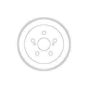 Compre Tambor de freno de TRW online para PRIUS Fastback (NHW20_) a precios moderados