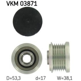 Compre Roda livre do alternador da SKF VKM 03871 a um preço baixo por 48,09 €