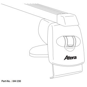 Comprar Barras de techo de ATERA 044230 a bajo precio de 211,84 €