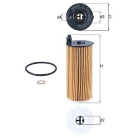 Acquista Filtro olio da KNECHT OX 813/2D a buon mercato per soli 15,26 €