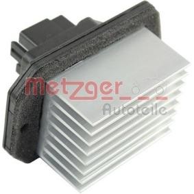 Compre Resistência, ventilador do habitáculo da METZGER 0917333 a um preço baixo por 44,03 €