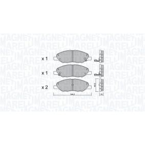 Bremsbeläge 363916060971 von MAGNETI MARELLI günstig für 34,87 € online kaufen