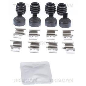 Achetez des Kit d'accessoires, plaquette de frein à disque de chez TRISCAN en ligne pour Interstar Van (X62B) à prix modérés