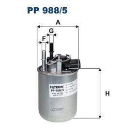 Acquista Filtro carburante da FILTRON PP 988/5 a buon mercato per soli 61,56 €