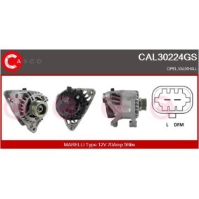 Acquista Alternatore da CASCO CAL15065GS a buon mercato per soli 559,11 €