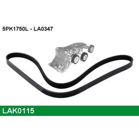 Comprar Juego de correas trapeciales poli V de LUCAS LAK0115 a bajo precio de 124,86 €
