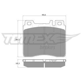 Bremsbeläge für MERCEDES-BENZ von TOMEX brakes
