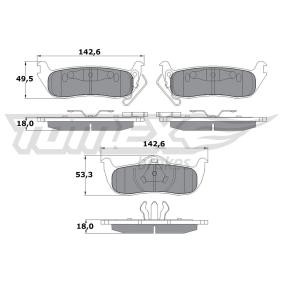 Osta Jarrupalat, levyjarru TOMEX brakes:llä TX 15-48 edullisesti hintaan 39,28 €