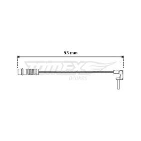 Warnkontakt, Bremsbelagverschleiß TX 30-06 von TOMEX brakes günstig für 3,21 € online kaufen
