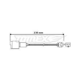 Warnkontakt, Bremsbelagverschleiß TX 30-28 von TOMEX brakes günstig für 7,57 € online kaufen