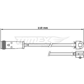 Compre Contacto avisador, desgaste da pastilha de travão da TOMEX brakes TX 31-17 a um preço baixo por 6,62 €