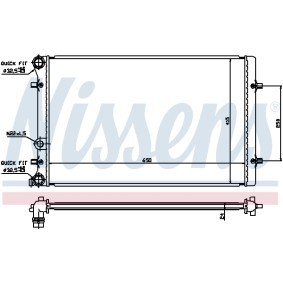 Kühler, Motorkühlung 692235 von NISSENS günstig für 72,75 € online kaufen