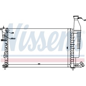Kühler, Motorkühlung 697850 von NISSENS günstig für 87,57 € online kaufen