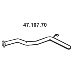Comprar Tubo de escape de EBERSPÄCHER 47.107.70 a bajo precio de 77,88 €