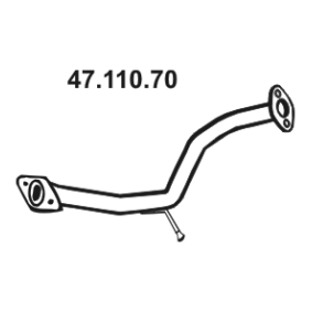 Abgasrohr 47.110.70 von EBERSPÄCHER günstig für 79,83 € online kaufen
