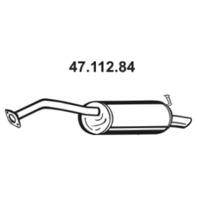 Comprar Silenciador trasero de EBERSPÄCHER 47.112.84 a bajo precio de 161,18 €