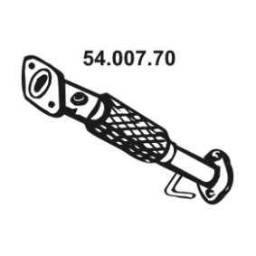 Abgasrohr 54.007.70 von EBERSPÄCHER günstig für 212,57 € online kaufen