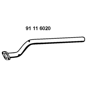 Auspuffrohre des Herstellers EBERSPÄCHER - Originalware Artikelnummer: 91 11 6020